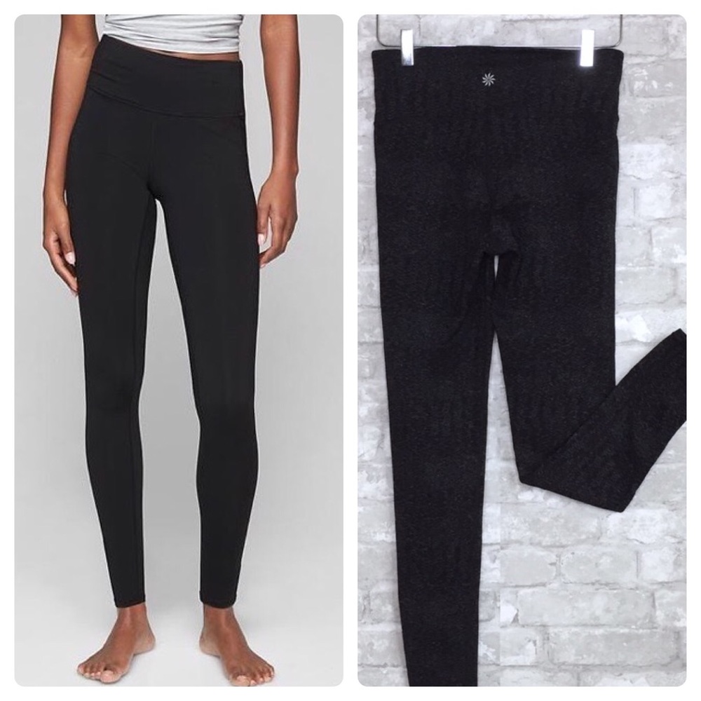 Athleta | High Rise Chaturanga Legging Zig Zag S